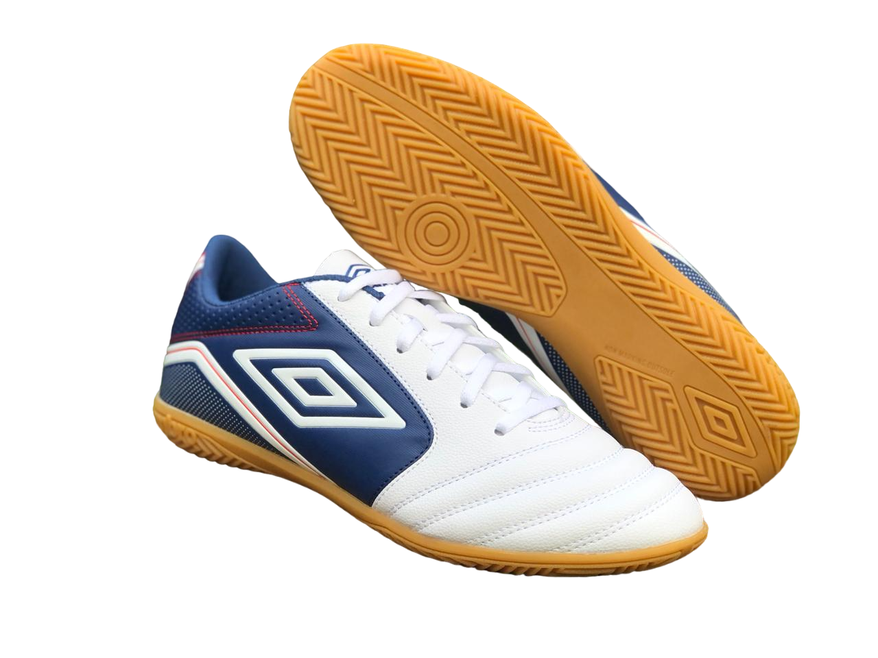 Tenis Umbro Classico XII IC Indoor Blanco Calzado Deportivo Fútbol Sala.