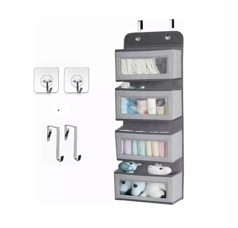 Organizador Colgante Sobre La Puerta Para Pañales,dormitorio.