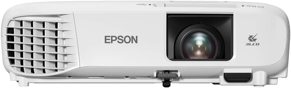 Proyector Epson Powerlite E20 3400 Lumens V11h981020 Color Blanco.
