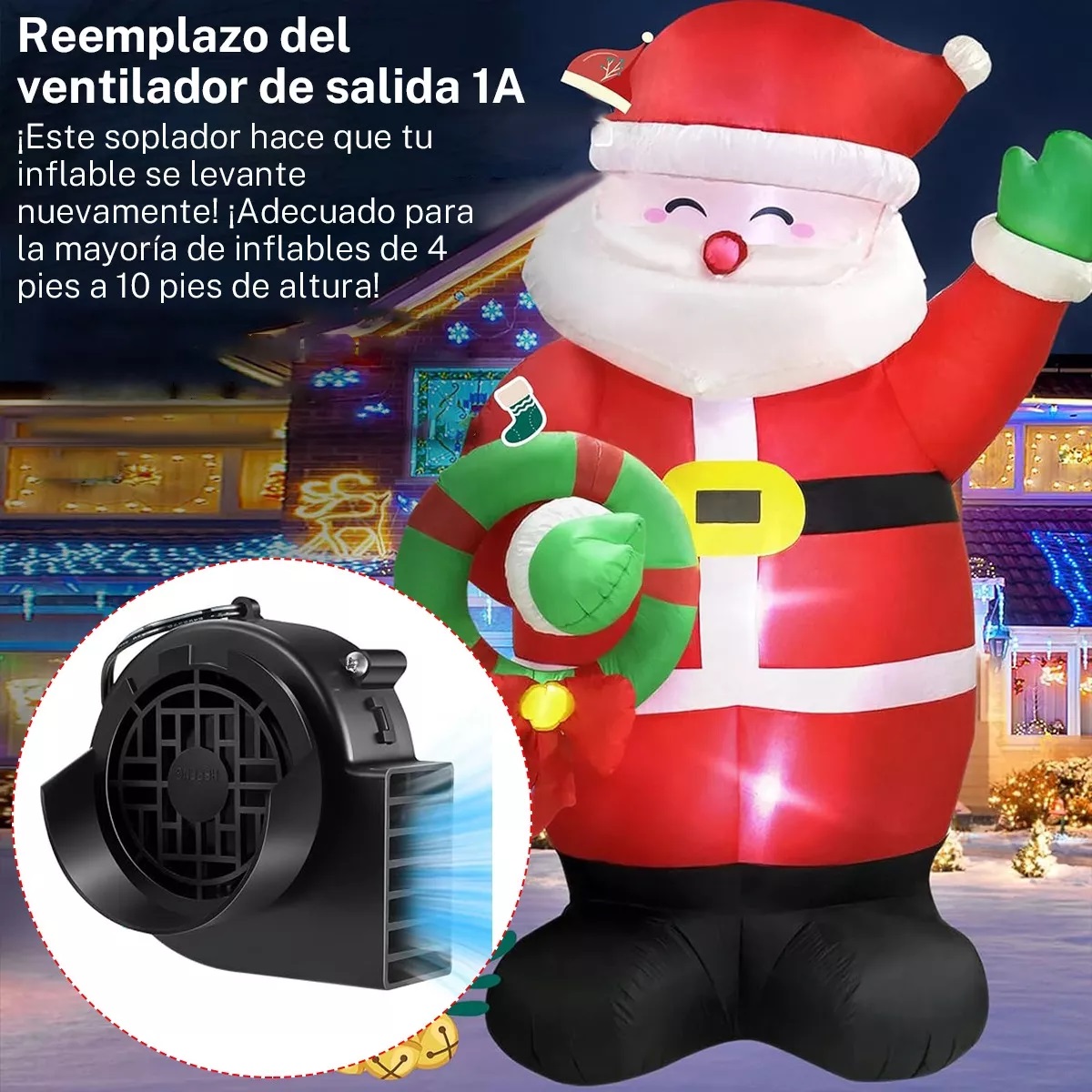Ventilador De Aire, Ventilador De Motor, Ventilador Inflable
