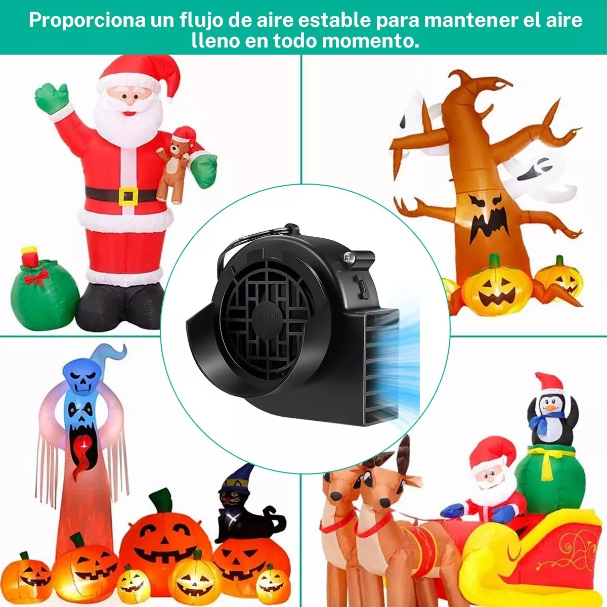Ventilador De Aire, Ventilador De Motor, Ventilador Inflable