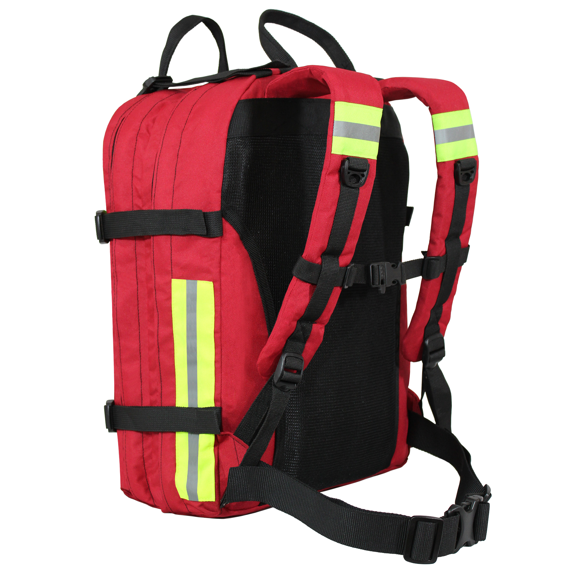 Mochila de Emergencias Botiquín Primeros Auxilios | Paramédico, Deportivo, Hogar, Oficina, Escuela | Color Rojo con Negro | Artical 5