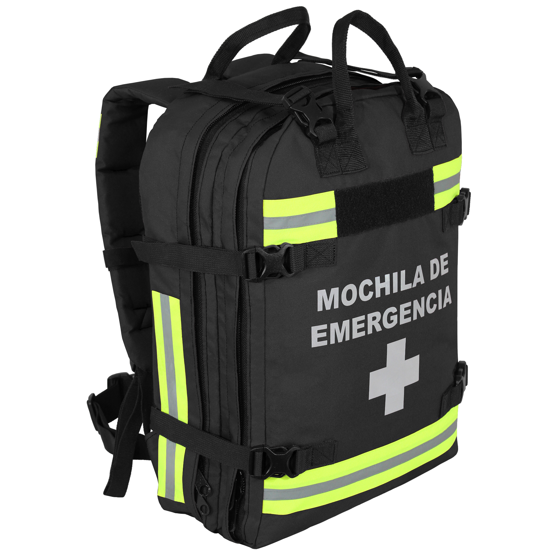 Mochila de Emergencias Botiquín Primeros Auxilios | Paramédico, Deportivo, Hogar, Oficina, Escuela | Color Negro | Artical 5