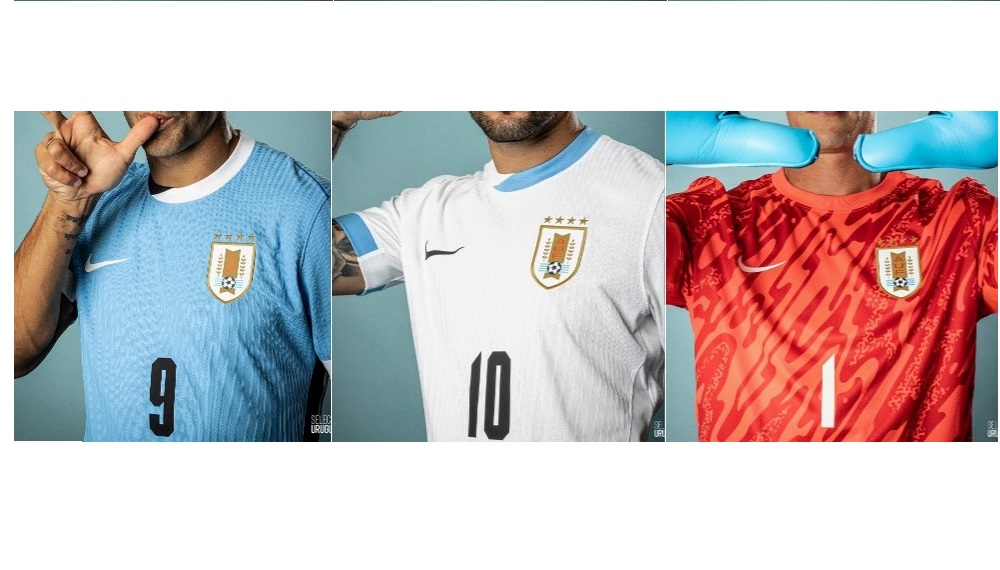 Nuevo! Jersey Uruguay 2024/2025 Titular Local Azul Talla XL.