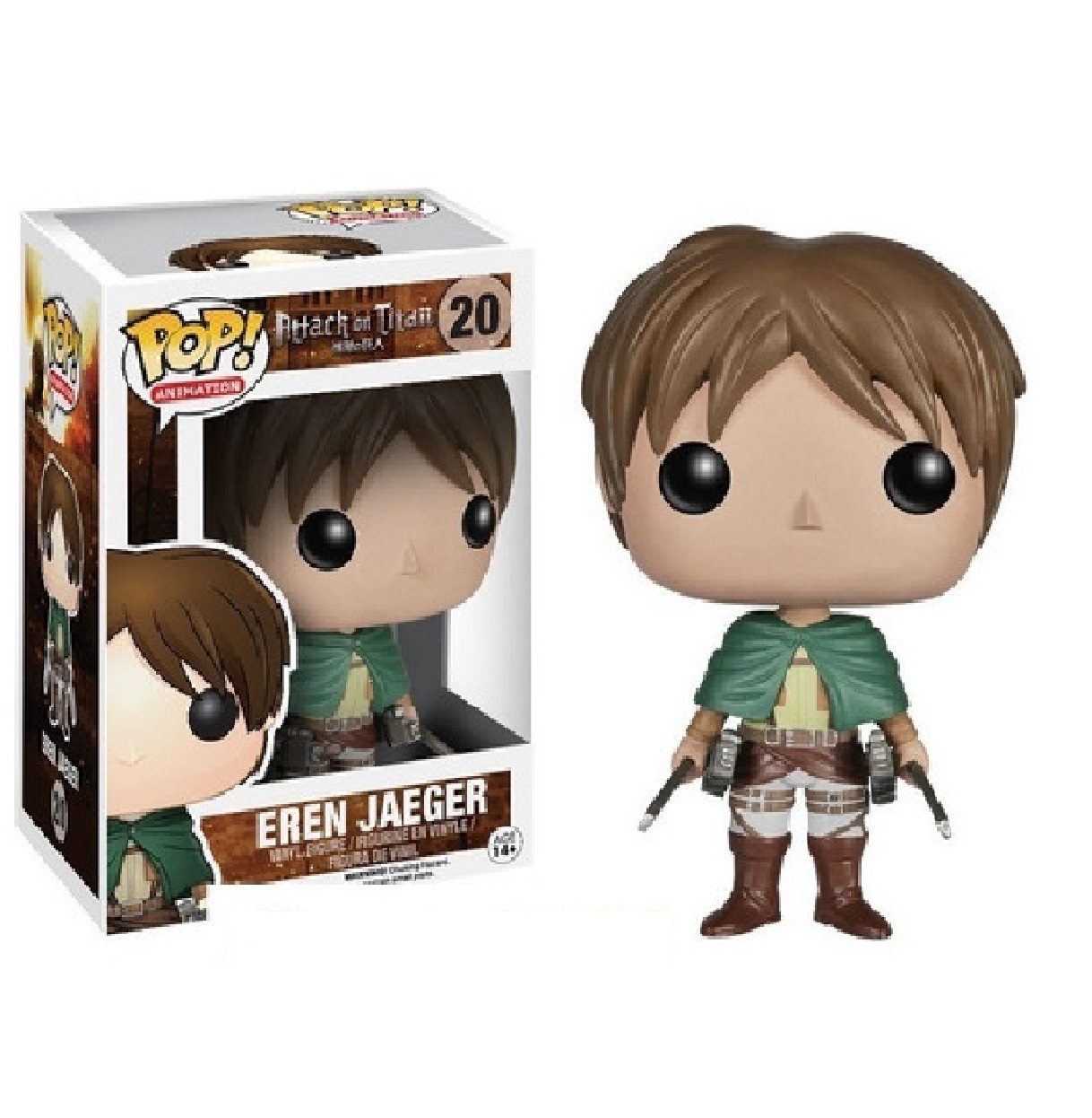 Nuevo! Funko Pop Attack on Titan Eren Jaeger 20.