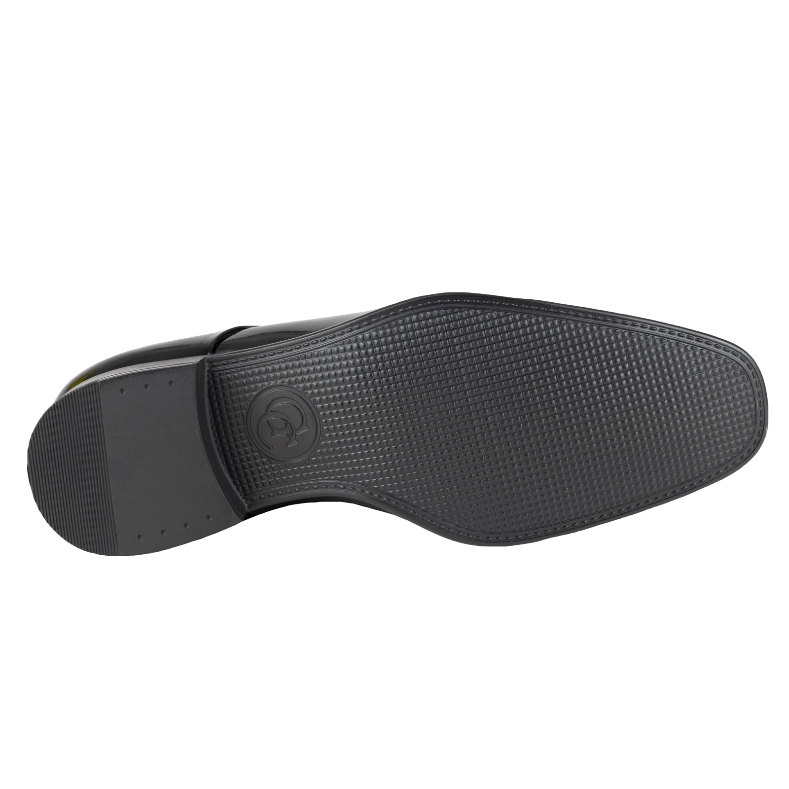 Zapato Oxford Negro Charol Hombre Gino Cherruti 4419 Para Vestir.