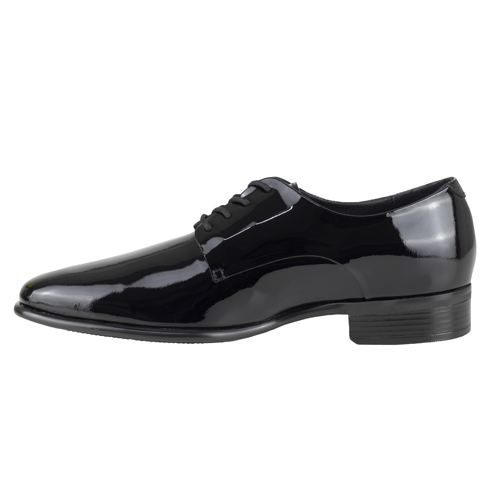 Zapato Oxford Negro Charol Hombre Gino Cherruti 4419 Para Vestir.