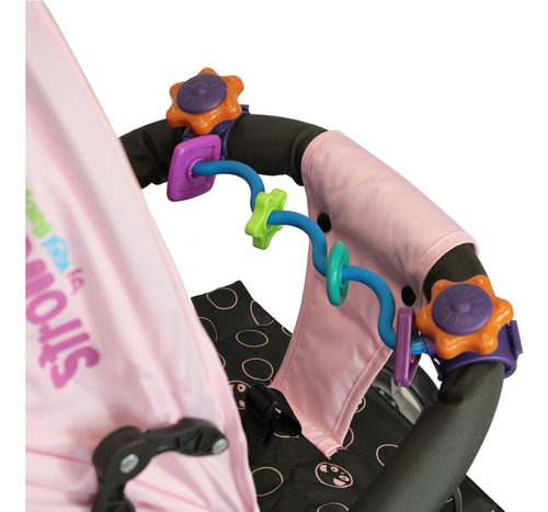 Carriola De Bastón Plegable Para Bebé Kool Baby Car-104 Color Rosa.