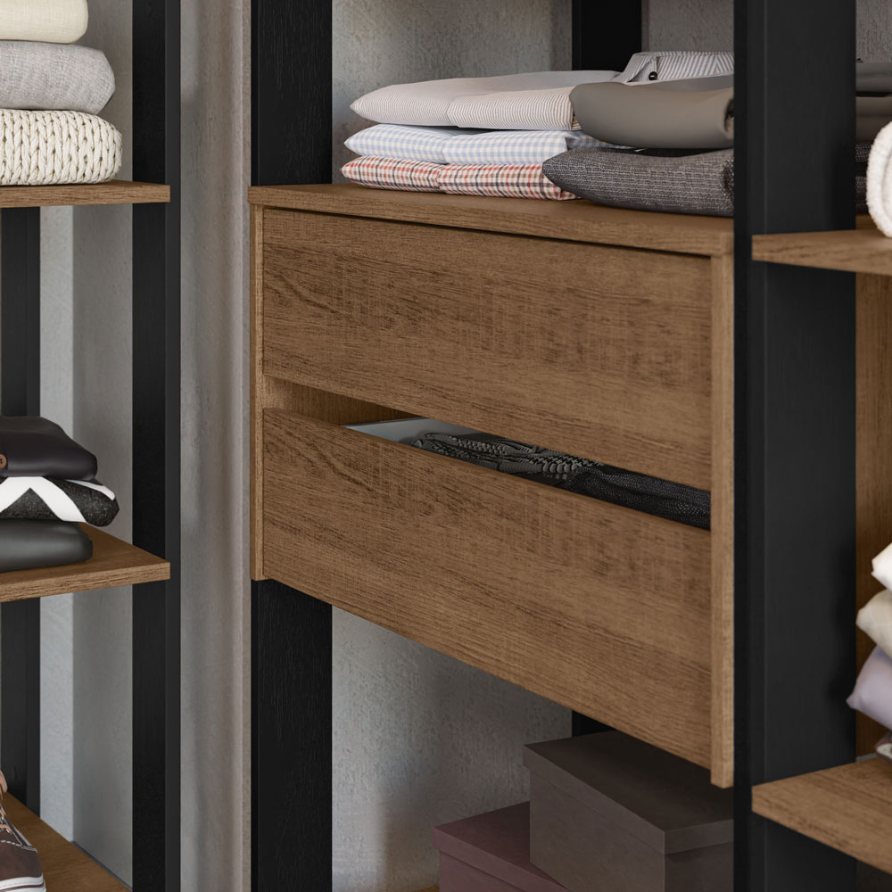 Ropero Closet Organizador Abierto Modular Madesa Valencia.