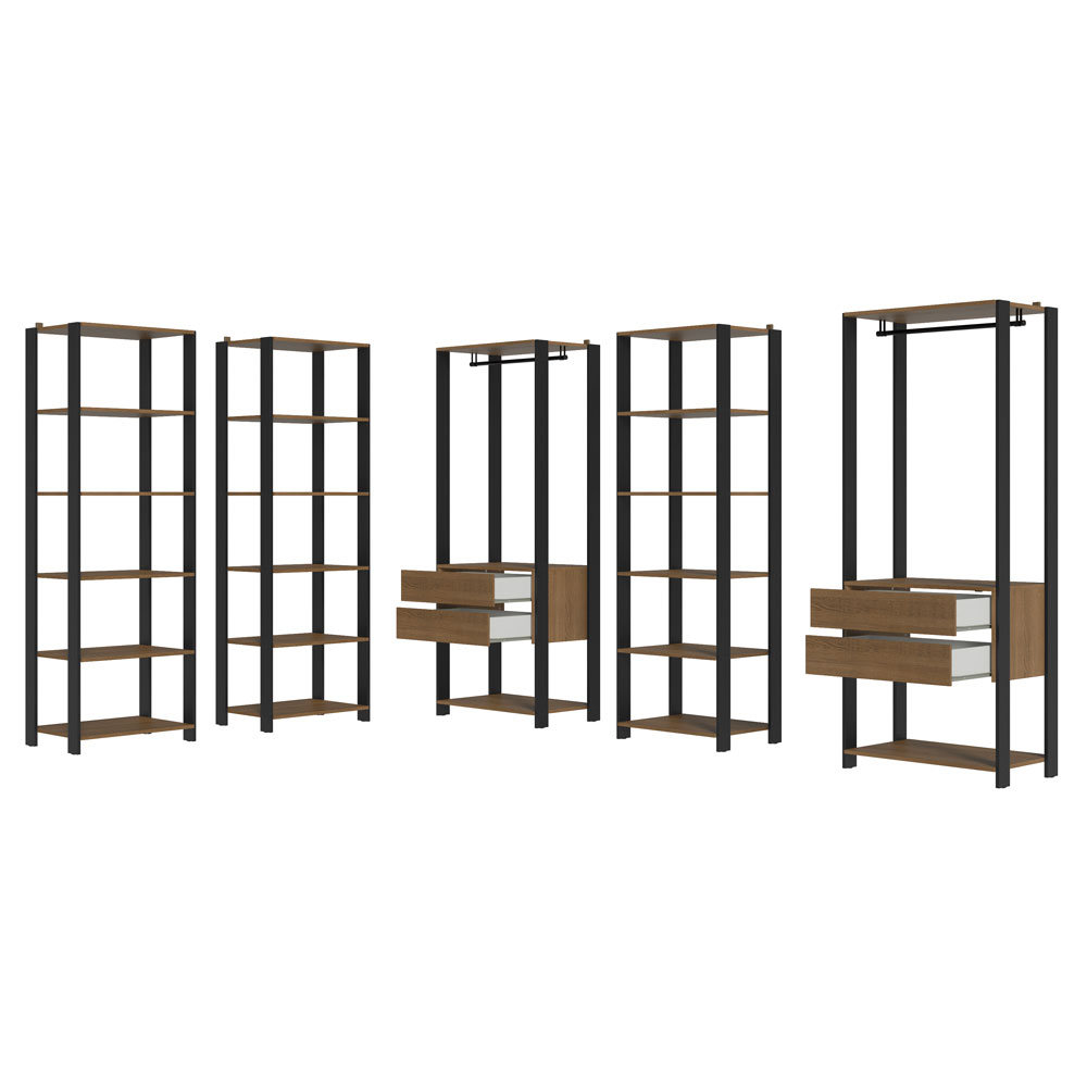 Ropero Closet Organizador Abierto Modular Madesa Valencia.