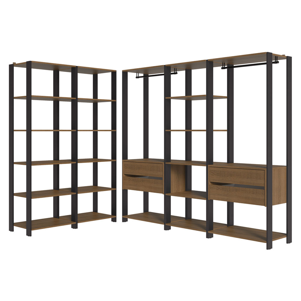 Ropero Closet Organizador Abierto Modular Madesa Valencia.