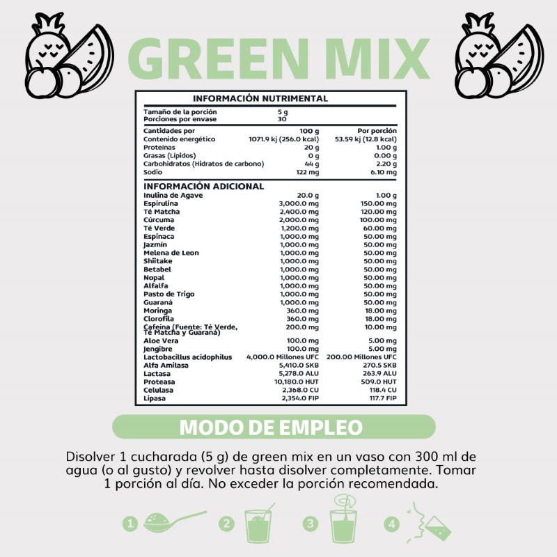 Suplemento Alimenticio Beyond Vitamins Super Greens, Jugo Verde en Polvo con Té Matcha, Espirulina, Bloom 150g