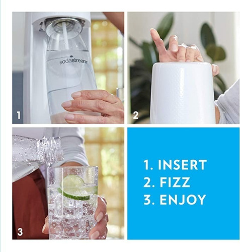 Maquina Para Sodas Sodastream Jet Con Cilindro Co2 Incluido.