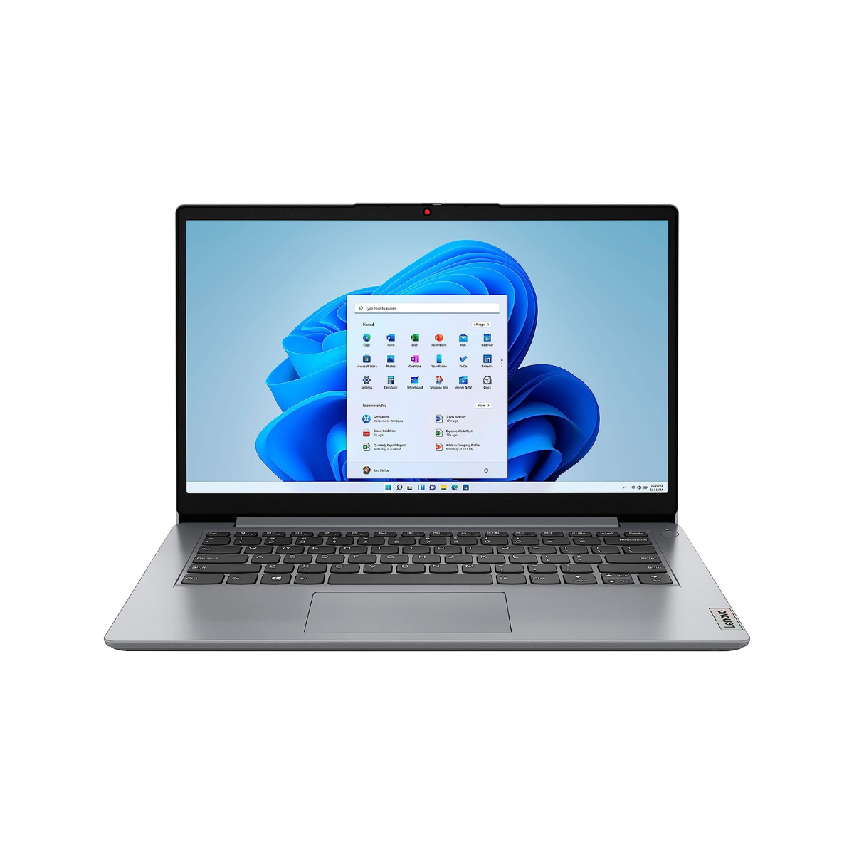 Laptop Lenovo Ideapad 1 14IGL7 Intel Celeron N4020 4GB 128GB HD W11H 82V60094CF Gris.
