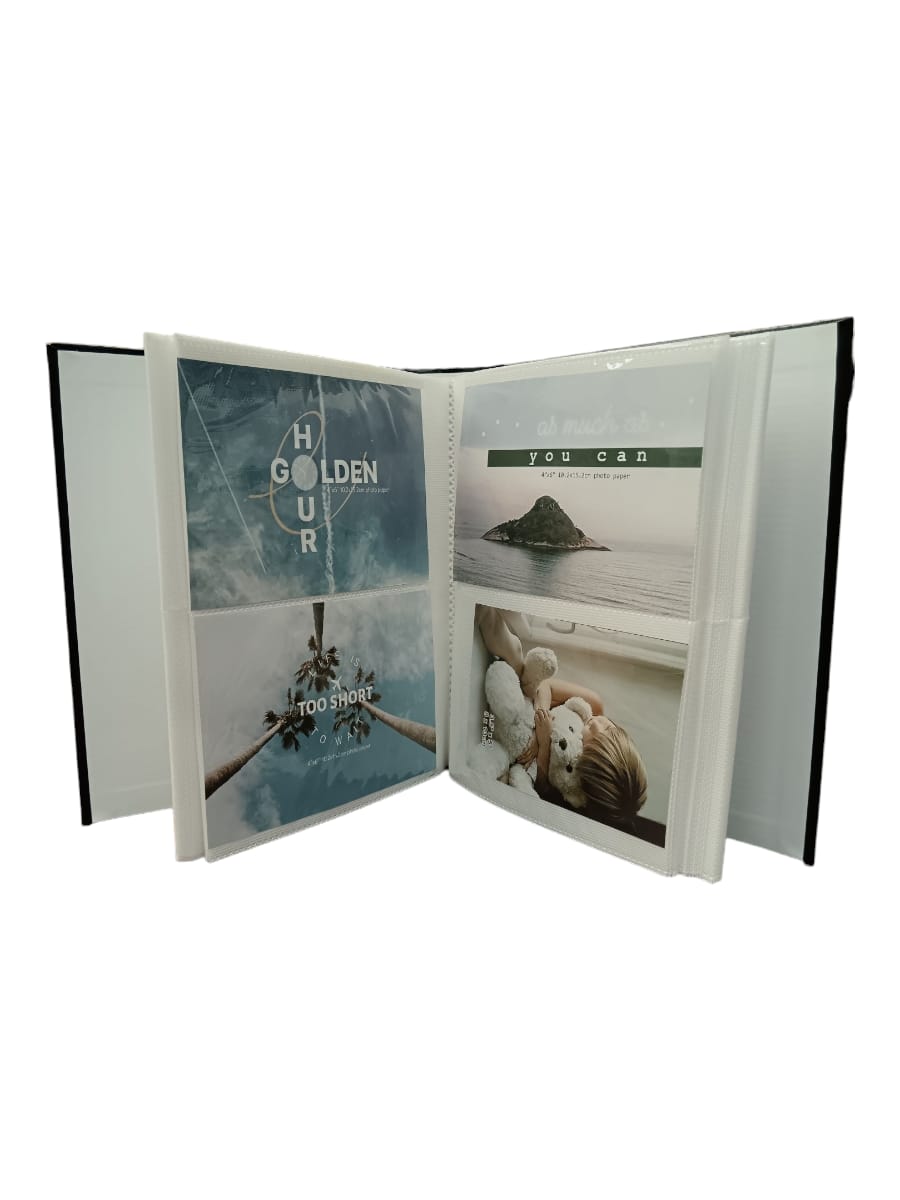Álbum De Bodas Espacio Para 100 Fotos 6x8 Pulgadas Novios.