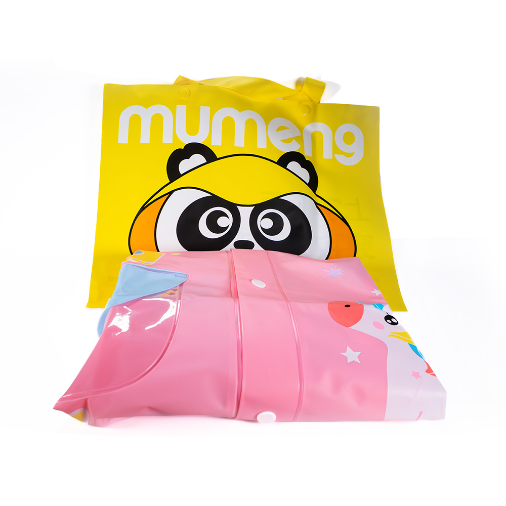  Set listos para la lluvia, botas, impermeable y paraguas de regalo para niños amarillo