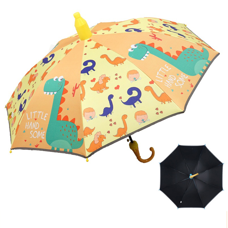  Set listos para la lluvia, botas, impermeable y paraguas de regalo para niños amarillo