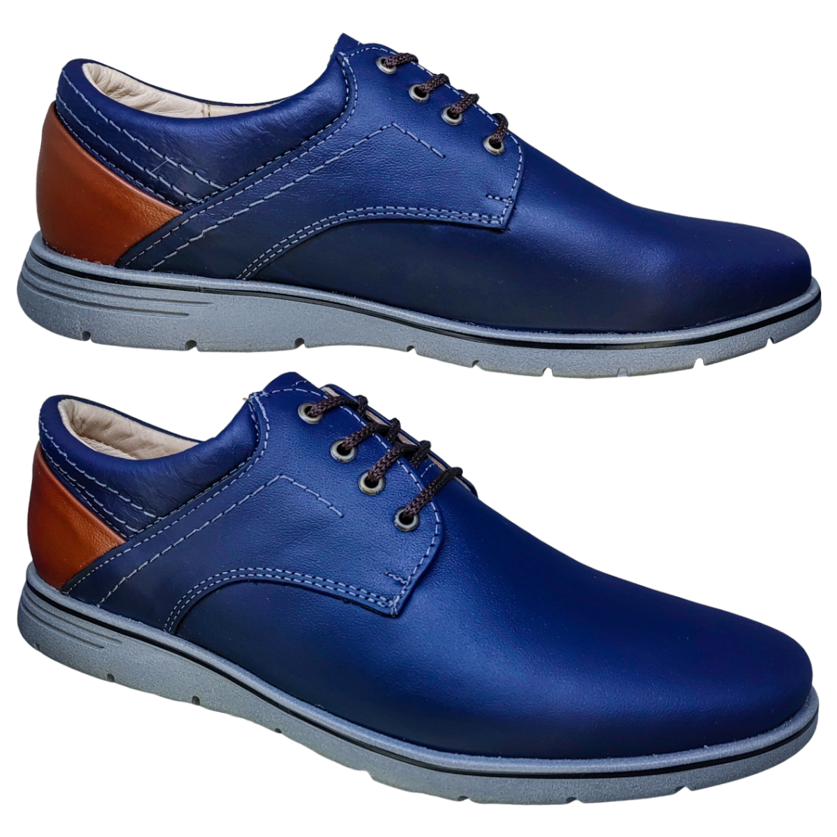Zapatos Casuales para Hombre en Piel Vacuno Comodos.