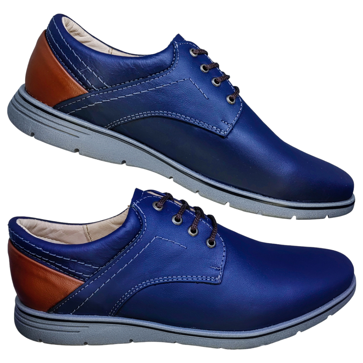 Zapatos Casuales para Hombre en Piel Vacuno Comodos.