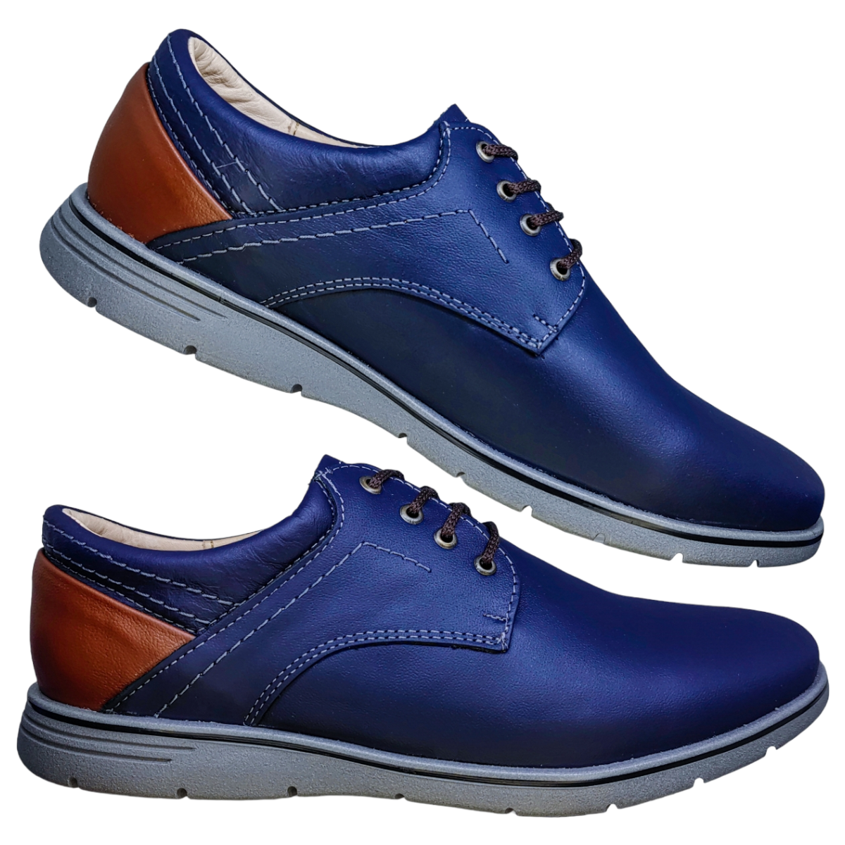 Zapatos Casuales para Hombre en Piel Vacuno Comodos.