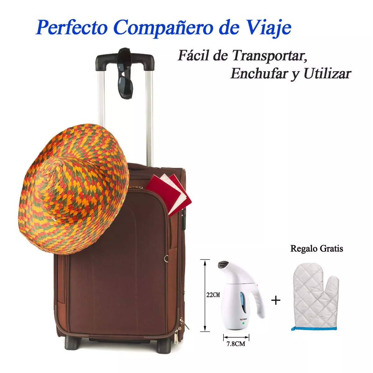 Plancha De Vapor Para Ropa Portátil Plancha Vapor Vertical