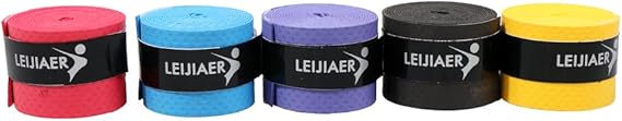 A Tomshin Sobregrips para Raqueta de Tenis, 5 uds., Cinta Antideslizante para el Sudor, envolturas para Raqueta de bádminton, Agarre para caña de Pescar, Banda para el Sudor.