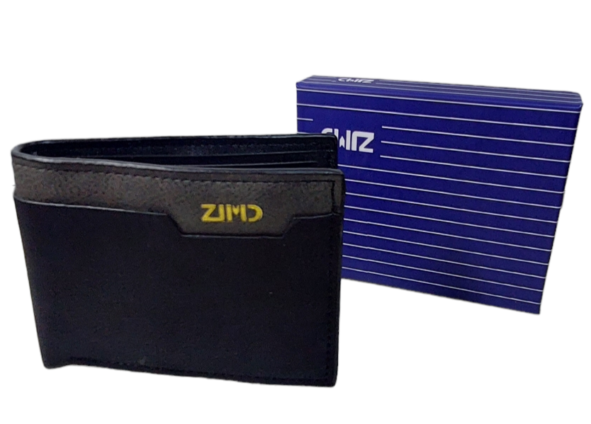 Billetera fina 12 pzas mayoreo Marca ZIMD  Genuina Piel vegana.