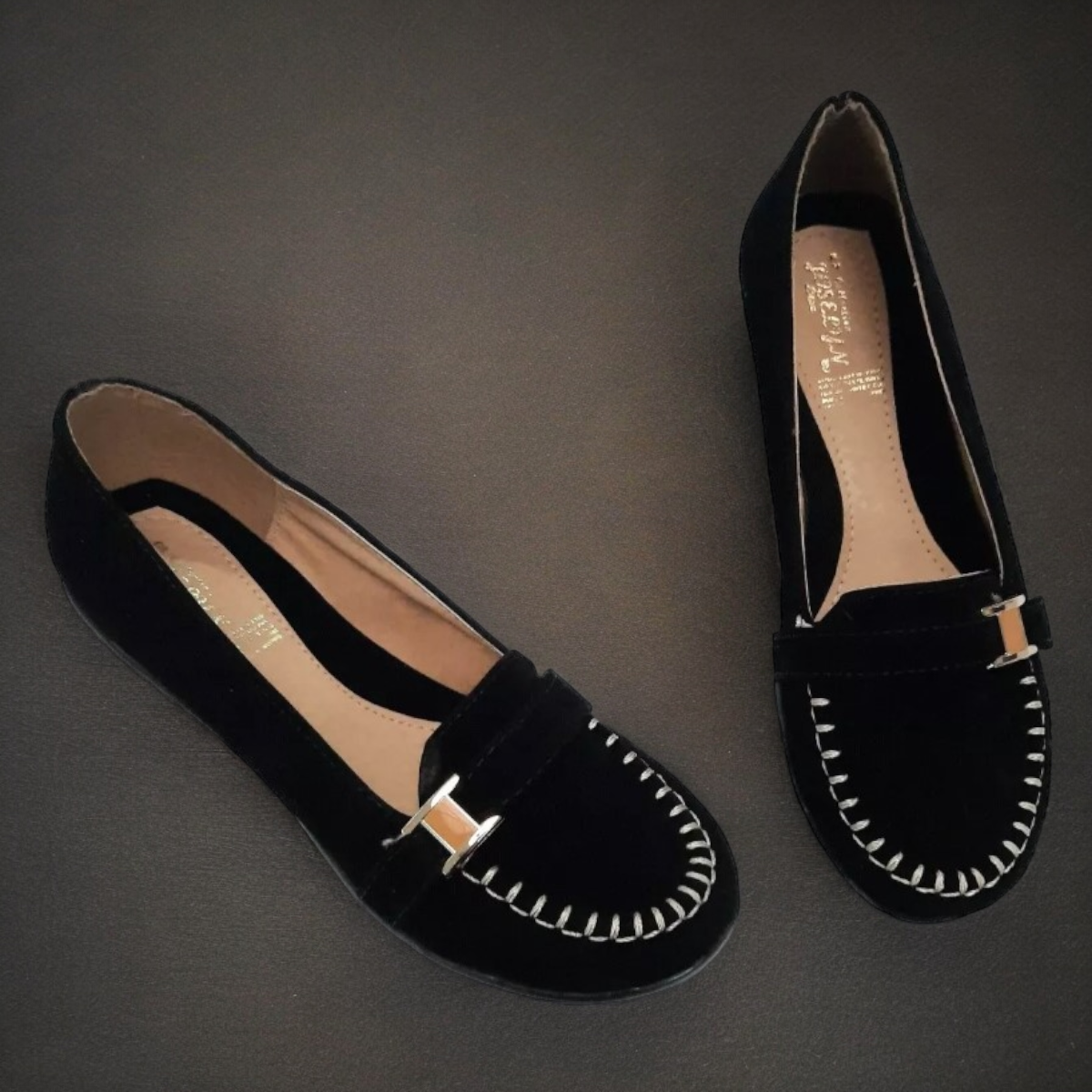 Zapato Para Dama Negro Juvenil Ligero Cómodo Confort LAS CUATAS.