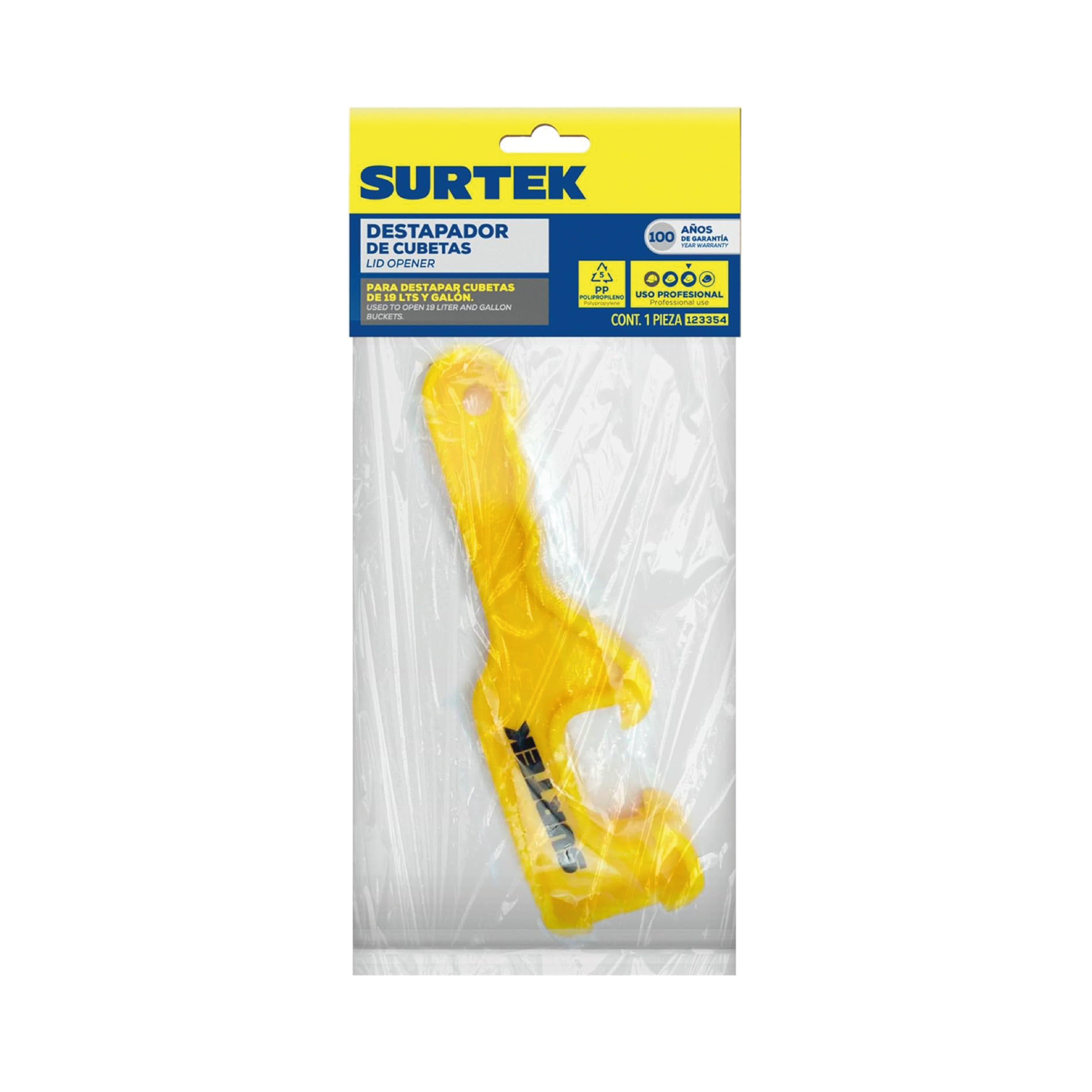 Destapador de cubetas Surtek 123354