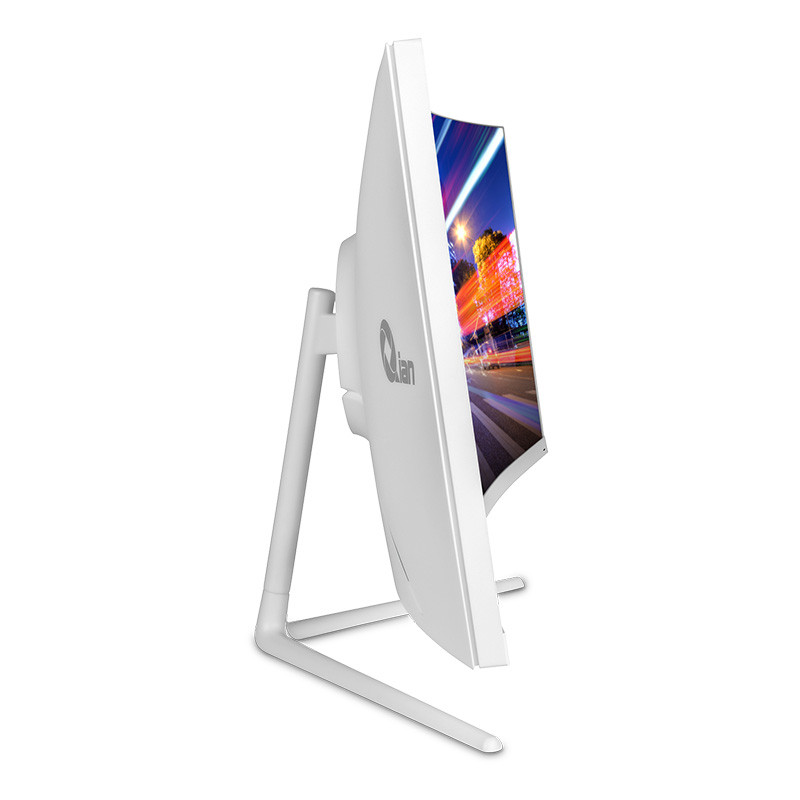 Monitor Curvo Qian 30", Full HD, Ultra Wide, G-Sync/FreeSync, 100Hz, HDMI, Blanco.