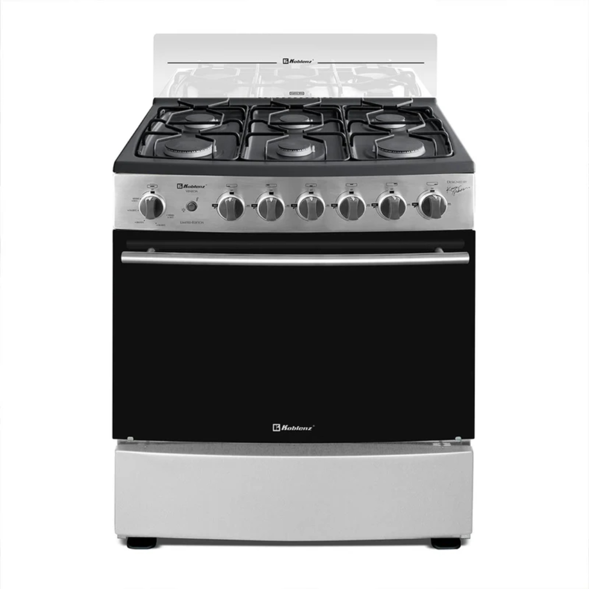 Estufa Koblenz EK 1131 VA Venecia 6 Quemadores Inox ORTY