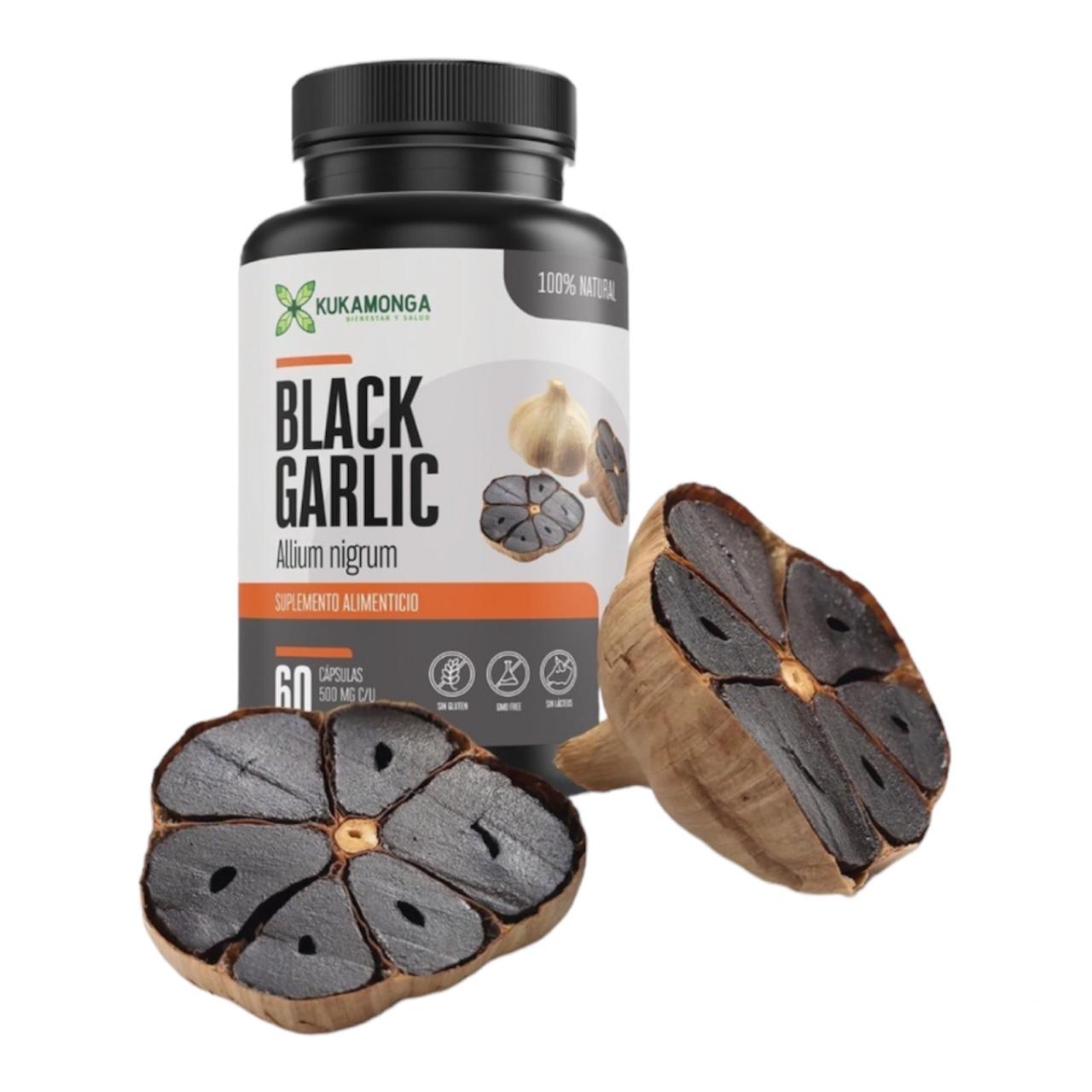 Black Garlic  60 caps de 500mg.