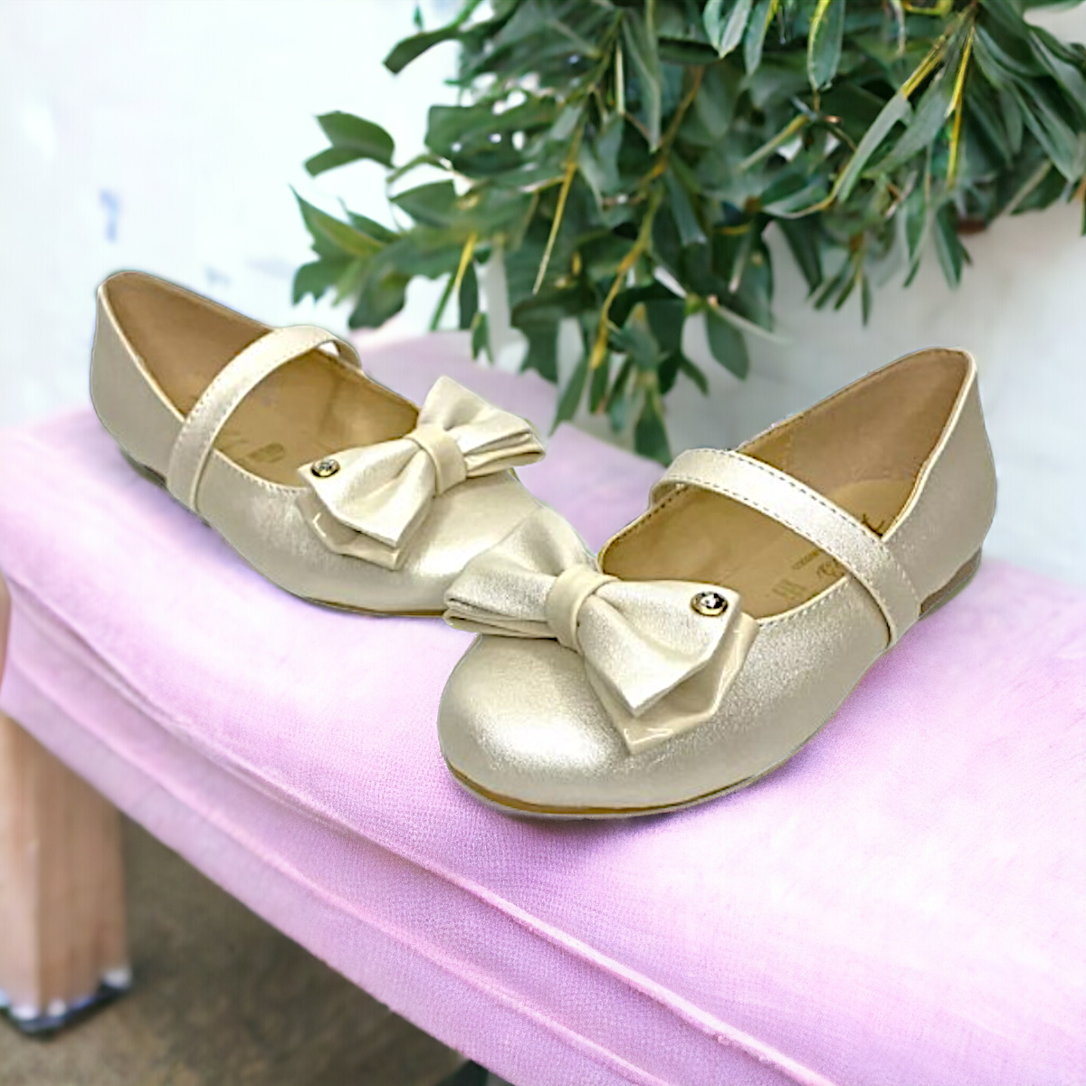 Zapatilla De Cenicienta Bella Durmiente Casual Perla Aurora LAS CUATAS.