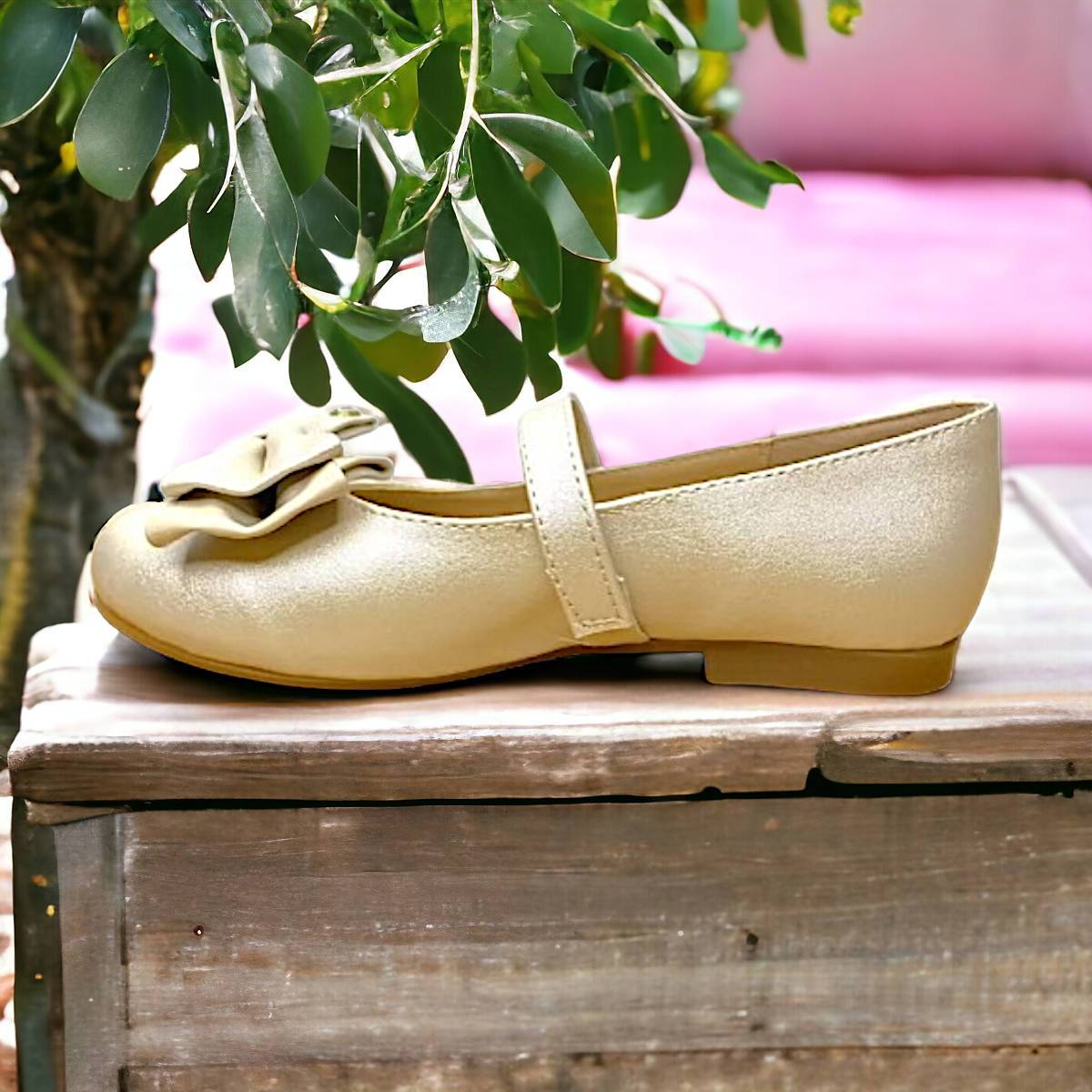 Zapatilla De Cenicienta Bella Durmiente Casual Perla Aurora LAS CUATAS.