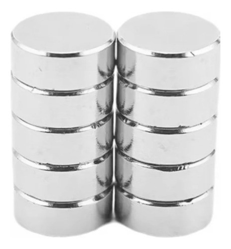 Imanes De Neodimio Redondo MEDOOSI 10pcs Imán 10 x 5 mm Super Potente
