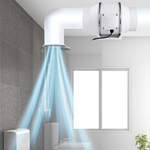 Potente Extractor De Aire Silencioso De 6 Pulgadas