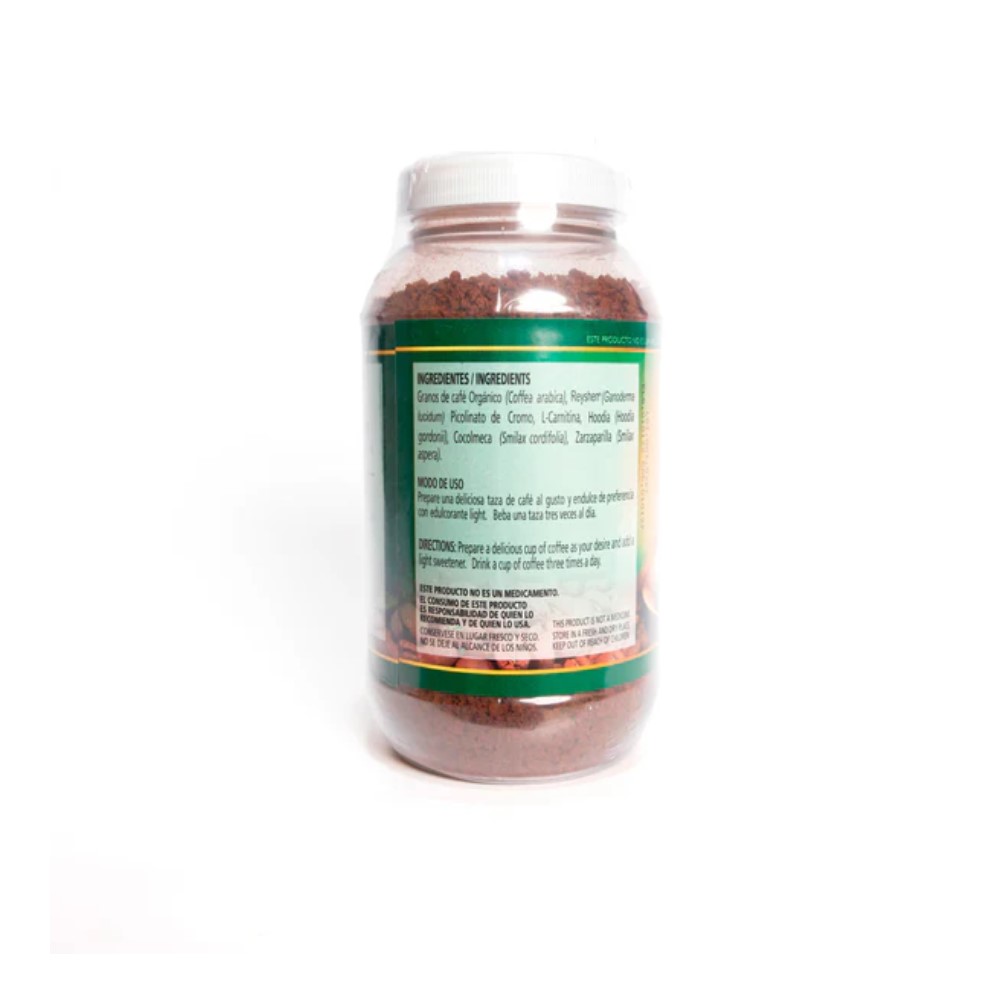 Café Reyshen Red /Rojo, espirulina, L-carnitina, Picolinato de cromo 200gr.
