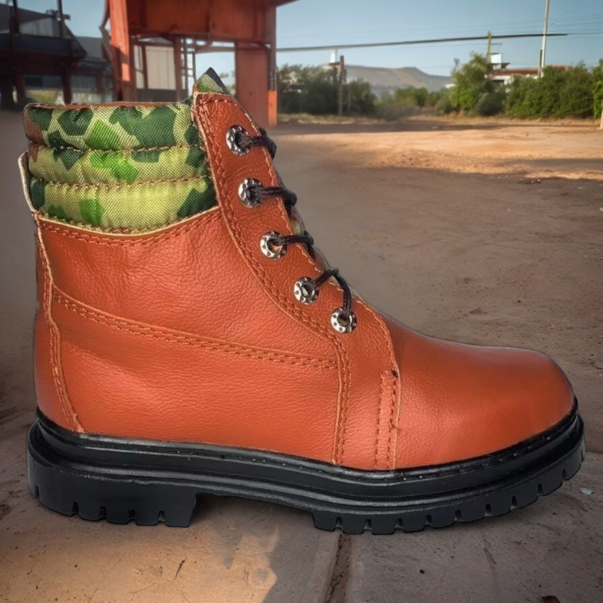 Botas Industriales Seguridad De Trabajo Botas Hombre Uso Rudo LAS CUATAS