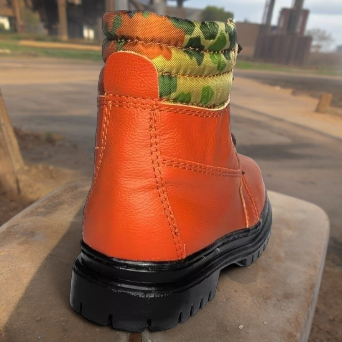 Botas Industriales Seguridad De Trabajo Botas Hombre Uso Rudo LAS CUATAS