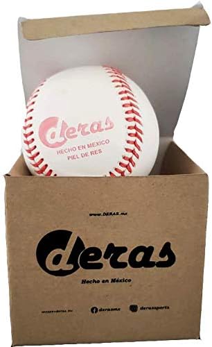 A Deras Pelota Beisbol Piel 100% Res Medida y Peso reglamentaria Uso recreativo o Liga Oficial Torneo, competencias Mayores Adultos o Adolescentes.