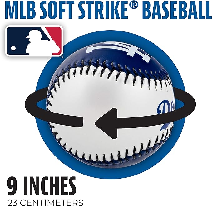 A Franklin Sports MLB Team Baseball - Pelotas de béisbol Suaves con Logotipo del Equipo de la MLB, béisbol de Juguete para niños, Gran decoración para escritorios y Oficina.
