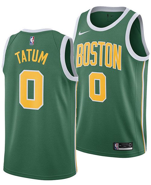 Nuevo! Jersey Boston Celtics Numero y Nombre BORDADOS Tercero Tatum 0 Talla S.
