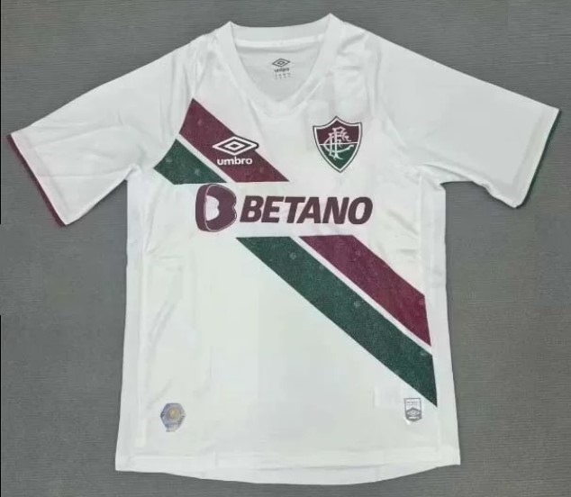 Nuevo! Jersey Fluminense de Brasil 2024/2025 Visita Blanco Talla L.