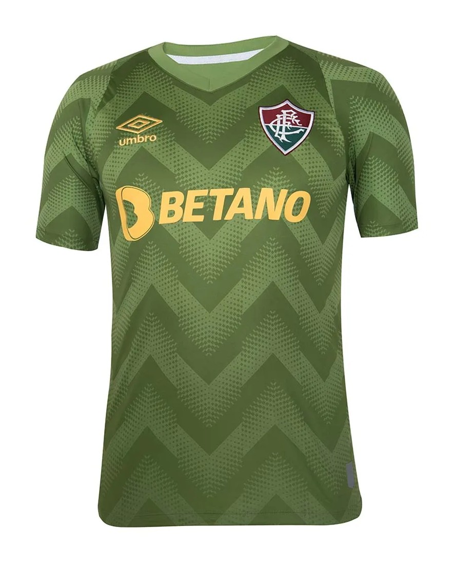 Nuevo! Jersey Fluminense de Brasil 2024/2025 Portero Arquero Verde Talla XL.