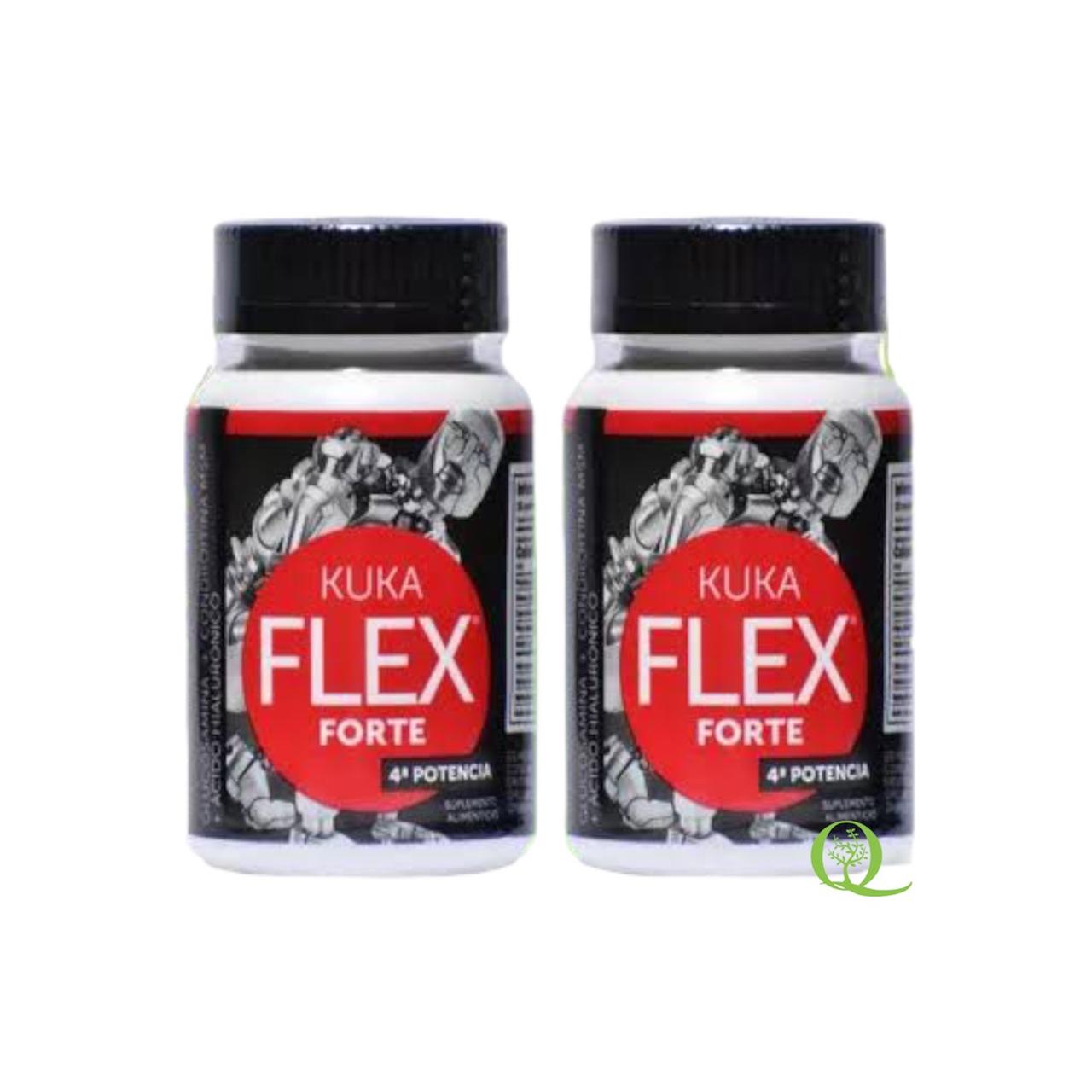 Kit 2 Kuka Flex Forte 30 capletas cada uno.