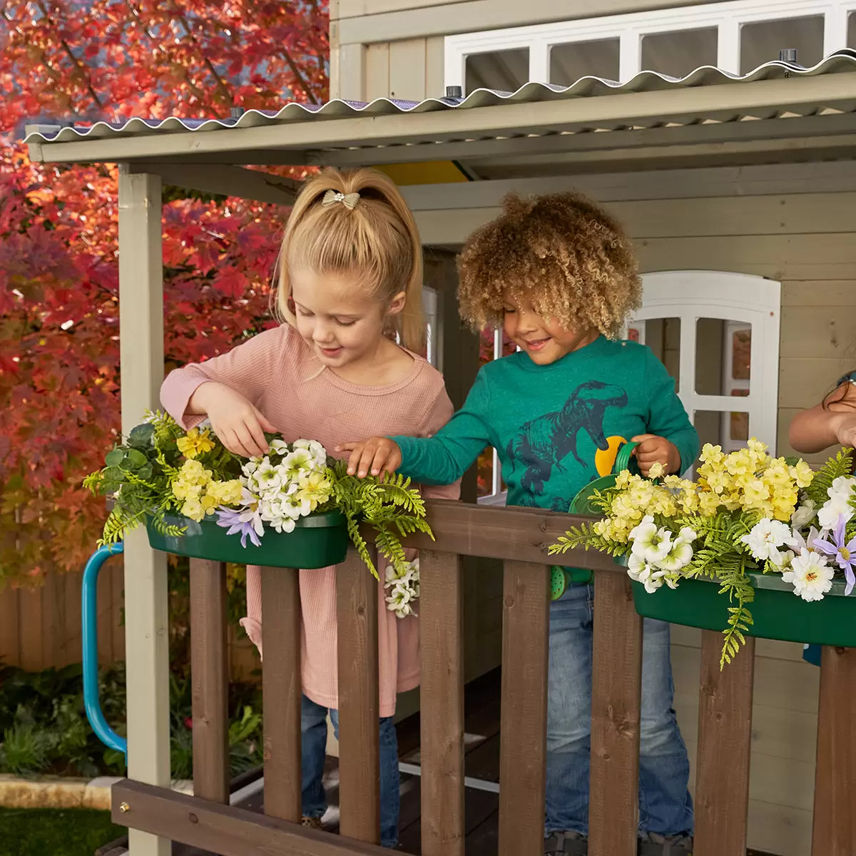 Juego Infantil Para Exterior Con Resbaladilla Cozy Escape.