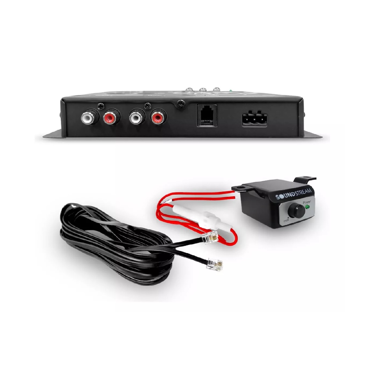 Epicentro Restaurador De Bajos (graves) Soundstream Bmx-100 Negro 