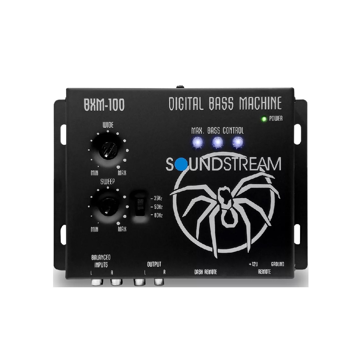 Epicentro Restaurador De Bajos (graves) Soundstream Bmx-100 Negro 