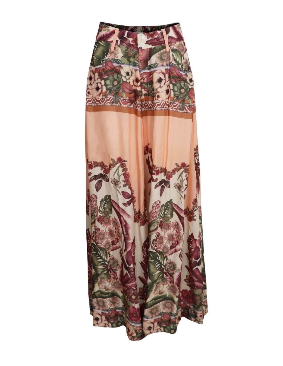 Pantalón Palazzo Helena J&B Talla L Color Curuba.
