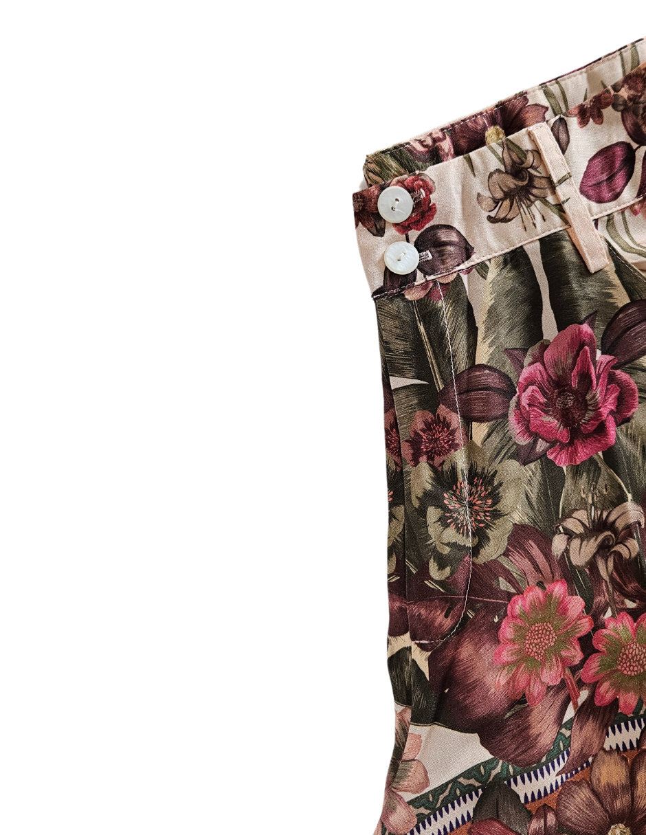 Pantalón Palazzo Helena J&B Talla L Color Curuba.